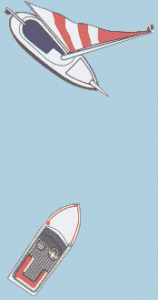 Power gives way to sail